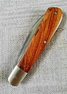 Klassic K'roo Custom Tamboti Zulu Knife,,W/coa and slip  4"...N690..brut de force ...long pull 