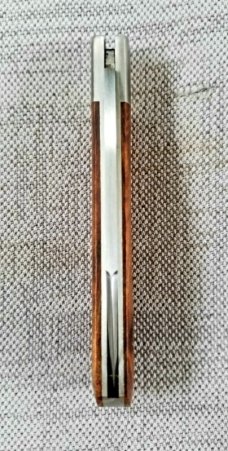 Klassic K'roo Custom Tamboti Zulu Knife,,W/coa and slip  4"...N690..brut de force ...long pull 