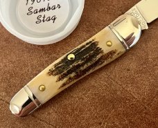 Great Eastern Cutlery Northfield 190120 Little Rattler, Great Sambar Stag Handle, (GEC 19), New 