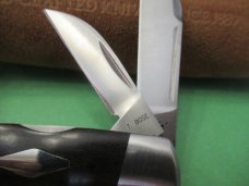 Case XX 2015 Tony Bose Ebony Cattle Knife Pattern # TB732015  154CM