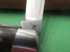 Case XX 2015 Tony Bose Ebony Cattle Knife Pattern # TB732015  154CM