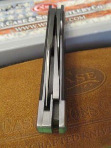 Case XX 2015 Tony Bose Ebony Cattle Knife Pattern # TB732015  154CM