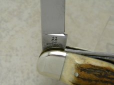 Kissing Crane Robt Klaas Solingen Germany NKCA 1980 Stag Stockman Knife