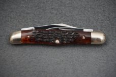 ++ RARE UNUSED 1970 CASE XX USA 10 DOT 6308 RED BONE HUMPBACK SPLIT-BACK WHITTLER KNIFE ++