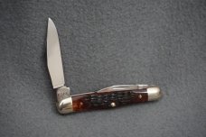 ++ RARE UNUSED 1970 CASE XX USA 10 DOT 6308 RED BONE HUMPBACK SPLIT-BACK WHITTLER KNIFE ++