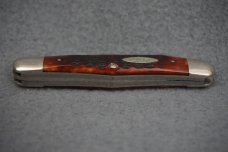++ RARE UNUSED 1970 CASE XX USA 10 DOT 6308 RED BONE HUMPBACK SPLIT-BACK WHITTLER KNIFE ++