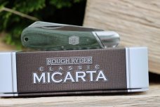 ROUGH RYDER CLASSIC MICARTA COTTON SAMPLER Green Micarta rr1992