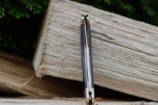 ROUGH RYDER FADED BLUE JEANS MICARTA ONE-BLADE BOW TRAPPER rr2373