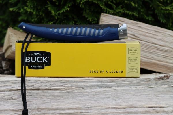 BUCK SILVER CREEK FOLDING FILLET BLUE BUCK SILVER CREEK FOLDING FILLET BLUE