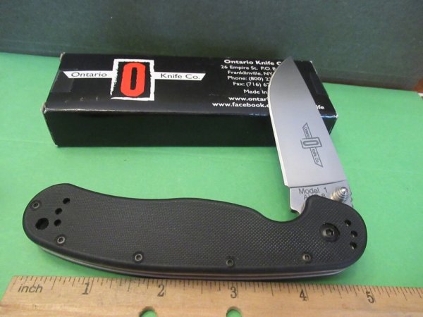 Ontario Knife Co. Rat Model 1 Folding Knife 