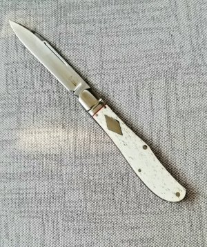 K'roo Custom Giraffe Bone Eureka Spear Jack..slip..coa...rwl34..filework..liners..spacers...fluted