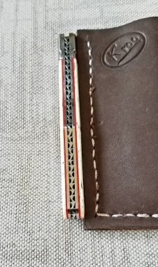 K'roo Custom Giraffe Bone Eureka Spear Jack..slip..coa...rwl34..filework..liners..spacers...fluted 