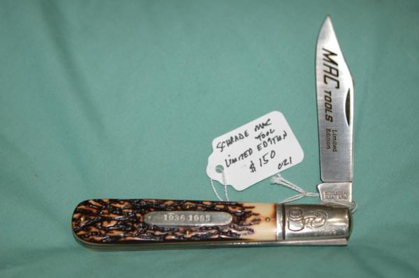 Large Schrade Special Edition Barlow Style Pocket Knife 