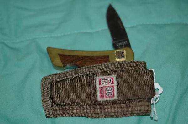 Vintage Gerber Folding Knife with Case Vintage Gerber Folding Knife with Case