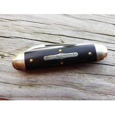 GREAT EASTERN GEC TIDIOUTE GABON EBONY BEER & SAUSAGE KNIFE 1/416 NMIT 352320