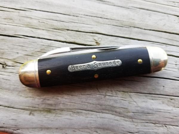 GREAT EASTERN GEC TIDIOUTE GABON EBONY BEER & SAUSAGE KNIFE 1/416 NMIT 352320 GREAT EASTERN GEC TIDIOUTE GABON EBONY BEER & SAUSAGE KNIFE 1/416 NMIT 352320