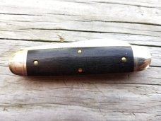 GREAT EASTERN GEC TIDIOUTE GABON EBONY BEER & SAUSAGE KNIFE 1/416 NMIT 352320