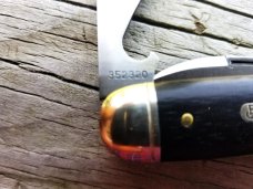 GREAT EASTERN GEC TIDIOUTE GABON EBONY BEER & SAUSAGE KNIFE 1/416 NMIT 352320