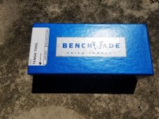  BENCHMADE 602 TENGU TOOL MADE IN USA UNIQUE AND UNUSUAL G-10 HANDLES AND SPACERS w/POCKET SLIP 