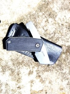  BENCHMADE 602 TENGU TOOL MADE IN USA UNIQUE AND UNUSUAL G-10 HANDLES AND SPACERS w/POCKET SLIP 