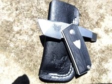  BENCHMADE 602 TENGU TOOL MADE IN USA UNIQUE AND UNUSUAL G-10 HANDLES AND SPACERS w/POCKET SLIP 