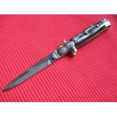 Older Italian 6 1/4" Horn STILETTO Switchblade