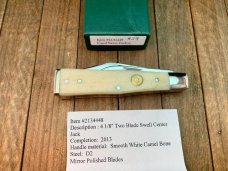 Canal Street Swell Center Jack Smooth White Camel Bone D2 2013