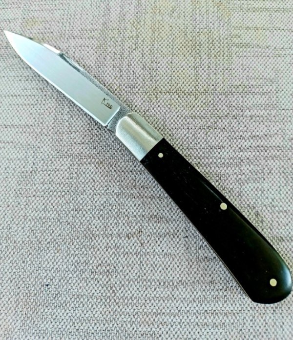 Klassic K'roo African Blackwood Zulu Knife,,coa and slip  4"...N690..brut de force ...long pull 