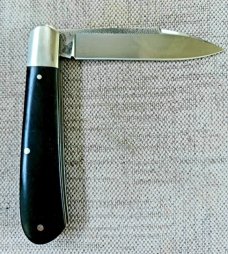Klassic K'roo African Blackwood Zulu Knife,,coa and slip  4"...N690..brut de force ...long pull 