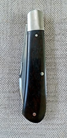 Klassic K'roo African Blackwood Zulu Knife,,coa and slip  4"...N690..brut de force ...long pull 
