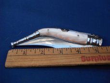 Handmade folding pocketknife from Spain. ALBACETE SPANISH NAVAJA RATCHETING FOLDING KNIFE