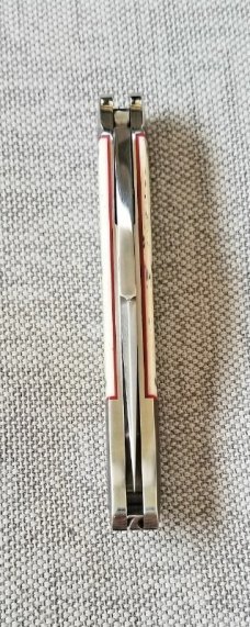 K'roo Custom Giraffe Bone Texas Toothpick..slip..coa...rwl34..filework..liners..spacers...fluted 