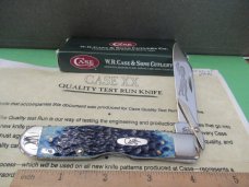 Case XX 2002 Quality Test Run Teal Bone Cheetah 1 of 420 Made Pattern # 6111 1/2L