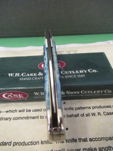 Case XX 2002 Quality Test Run Teal Bone Cheetah 1 of 420 Made Pattern # 6111 1/2L