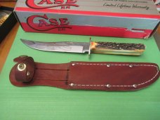 Case XX 1991 Stag Old Time Fixed Blade Made for the NKCA 1 of 1250