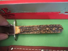 Case XX 1991 Stag Old Time Fixed Blade Made for the NKCA 1 of 1250