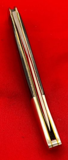  WINCHESTER 1036 1-Blade Texas Toothpick Folding Pocket Knife Christmas Tree Scales Mint Condition