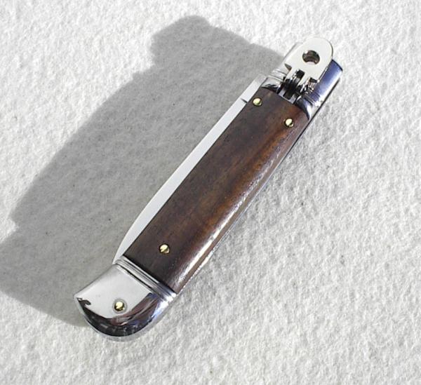 NEW OLD STOCK AKC 8" CLASSIC ITALIAN GENUINE SANTOS MAGHONANY WOOD LEVER LOCK 