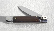 NEW OLD STOCK AKC 8" CLASSIC ITALIAN GENUINE SANTOS MAGHONANY WOOD LEVER LOCK 