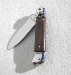 NEW OLD STOCK AKC 8" CLASSIC ITALIAN GENUINE SANTOS MAGHONANY WOOD LEVER LOCK 