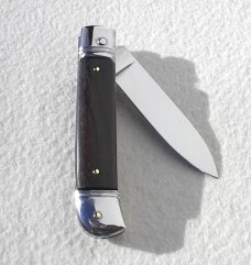 NEW OLD STOCK AKC 8" CLASSIC ITALIAN GENUINE SANTOS MAGHONANY WOOD LEVER LOCK 