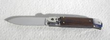 NEW OLD STOCK AKC 8" CLASSIC ITALIAN GENUINE SANTOS MAGHONANY WOOD LEVER LOCK 
