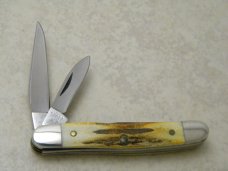 Case XX Stainless 1979 Bradford Centennial 52027 Stag Jack Knife