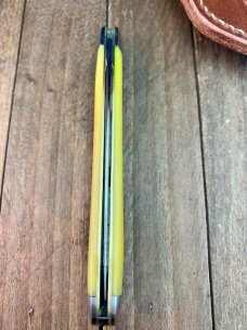 Moore Maker Half Moon Trapper Smooth Yellow Bone 