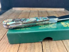 Moore Maker Pinch Lockback Abalone 2014 