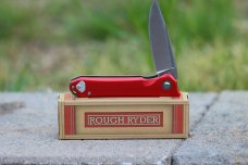 ROUGH RYDER NIGHT OUT LINERLOCK RED