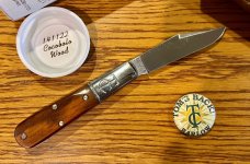 Great Eastern Cutlery Tidioute #141122 Toms Choice Barlow, Smooth Cocobolo Handle, New (GEC 14) #1