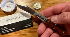 Great Eastern Cutlery Tidioute #141122 Toms Choice Barlow, Smooth Cocobolo Handle, New (GEC 14) #1