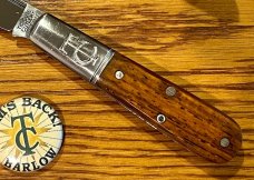 Great Eastern Cutlery Tidioute #141122 Toms Choice Barlow, Smooth Cocobolo Handle, New (GEC 14) #2