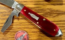 Great Eastern Cutlery Tidioute #852221CL Crown Lifter, Cherry Smooth Bone Handle, New (GEC 85) 